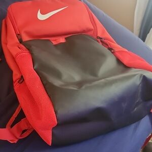 Nike Red and Black Men's Backpack